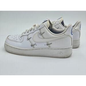 Nike Air Force 1 07 LX Sisterhood White Silver Womens 5.5 CT1990-100